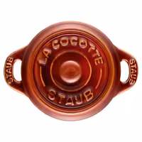 STAUB | CERAMIQUE - Mini Cocotte - Ø 100mm - rund - keramik - antik koppar