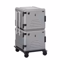 Thermobox - تحميل أمامي - 2 × 180 لتر - مُدفأ - يتسع لـ 24 × GN 2/1