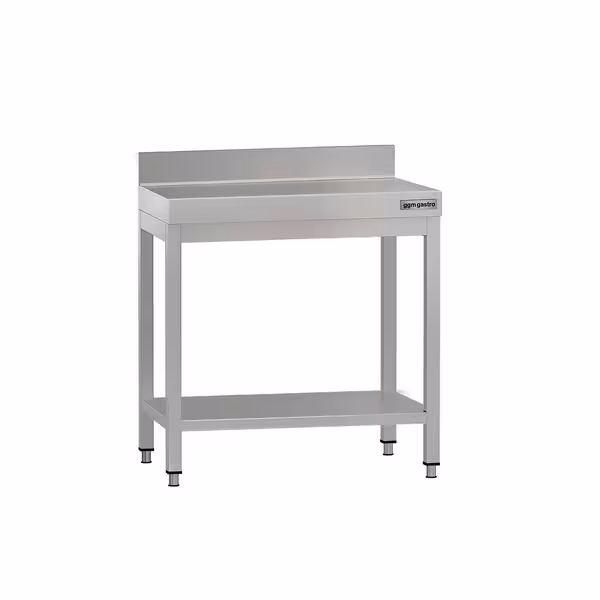 طاولة عمل ستانلس ستيل ECO - 600x600mm - مع رف سفلي