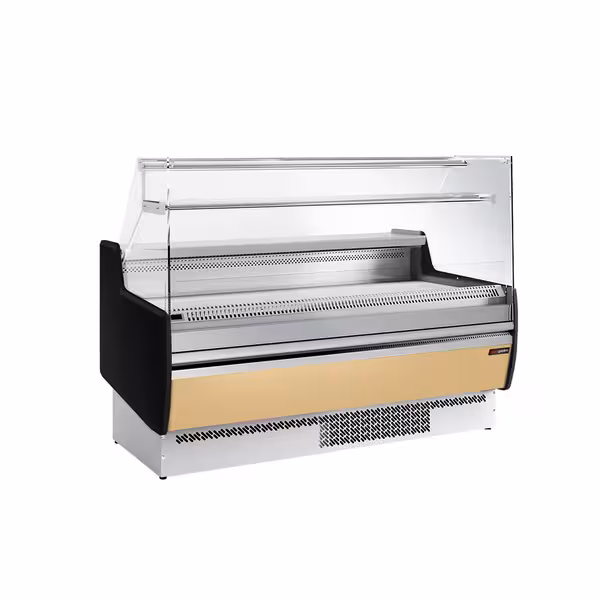 Serve Over Counter - 1622x953mm - with 2 doors - front panel beige - capacity 178 litres