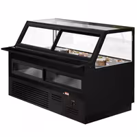 Serve Over Counter KAISA - 2000x1048mm - double glazing - capacity 560 litres
