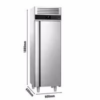 Szafa chłodnicza PREMIUM – stal nierdzewna – 400 L – z 1 drzwiami
