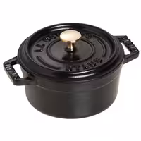 STAUB | LA COCOTTE - Cocotte Set - 6 komada - Lijevano željezo - Crna boja