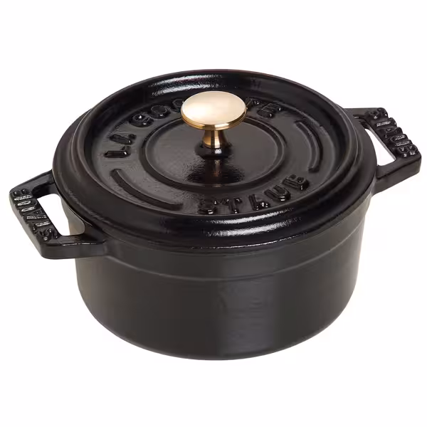 STAUB | LA COCOTTE - Cocotte Set - 6 komada - Lijevano željezo - Crna boja