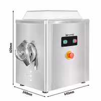 Električni stroj za mljevenje mesa – glava 32 - 600 kg/h - 2,20 kW - 230 V (monofazni) - 1400 o/min - ploča 4 mm - stolni