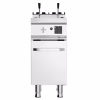 Cozedor de massas a gás - 18L - 10,5kW - com torneira de drenagem - com armário inferior com 1 porta