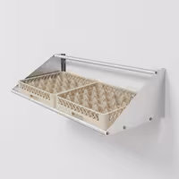 رفوف جدارية - 1067x457mm - مع 1 رف