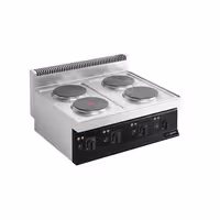 Cocina eléctrica de sobremesa - 20kW - 4 placas