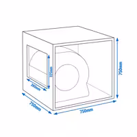 Horeca afzuigbox PREMIUM - 8000 m³/uur - 400V