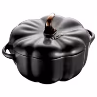 STAUB | CERAMIQUE - Kokotte - Pumpaform - Ø 120mm - Keramik - Svart