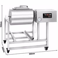 Vakuumtumbler - 3,6 m³/h - 330 W - golvmodell - digital styrning