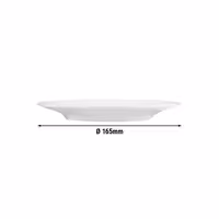 (6 adet) SELTMANN WEIDEN | Tabak - düz - Ø 165 mm - Beyaz