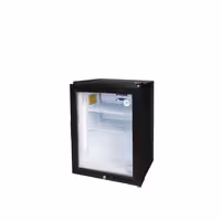 GASTRO-COOL | Minibar zamrzivač - 51 litar - Sa 1 staklenim vratima - Crna boja