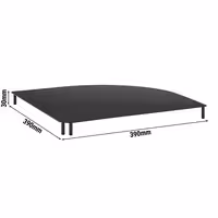 Köşe Bağlantı Parçası - VALO - 390x390mm - 14030 ile uyumlu