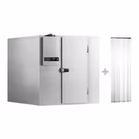 Inox zamrzivačka komora - 1800x1800 mm - 4,30 m³ - uklj. zamrzivački agregat - -20/-10 °C