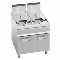 Friteuse à gaz double - 20 + 20 litres - 35 kW