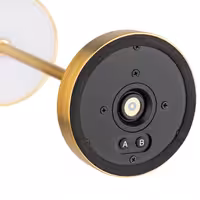 (4 adet) Şarj Edilebilir Masa Lambası - ALVA MICRO - 3 kademeli kısılabilir - Ø80x205mm - Gold