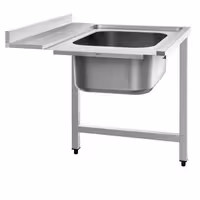 Inmatningsbänk - 800 mm - Anslutning höger - med 1 ho - för DSHI1080WD