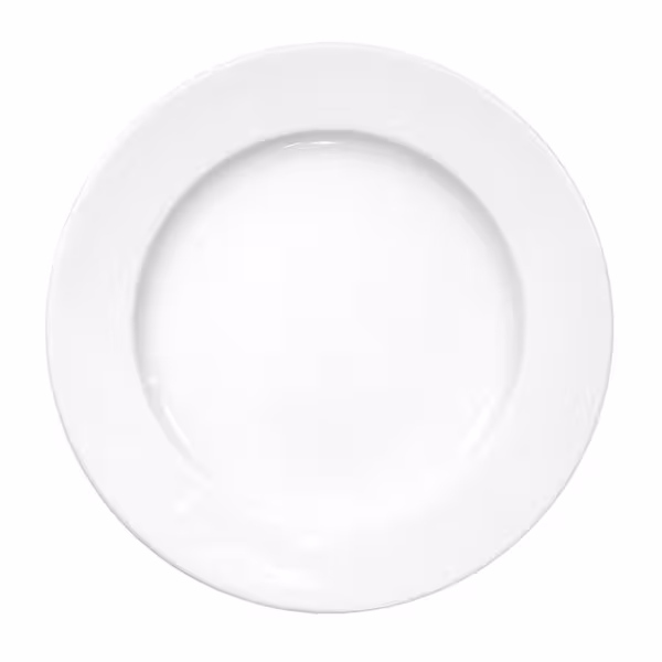 (6 adet) SELTMANN WEIDEN | Tabak - düz - Ø 280 mm - Beyaz/Sade