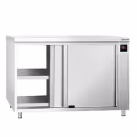 PREMIUM grijaći ormar – 1000 x 600 mm – s otvorom za posluživanje i kliznim vratima – digitalni