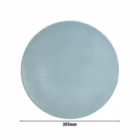 (6 adet) SELTMANN WEIDEN | Coupe tabak - düz - Ø 300 mm - turkuaz