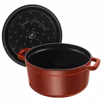 STAUB | LA COCOTTE - Cocotte - Ø 240 mm - Lijevano željezo - Crvena boja grenadine