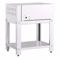 Electric Deck Pizza Oven - Single Deck - Refractory Stone Deck - 4 x Ø 30cm (12") - Mechanical Controls - with Stand