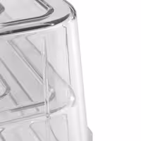 (6 pcs) Display Cover - GN 1/2 - Polycarbonate - 325x265mm - Height: 95mm