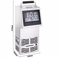 Sous vide rúd - max. 80 l - 2,2 kW - IPX7 - LCD/érintőpanel