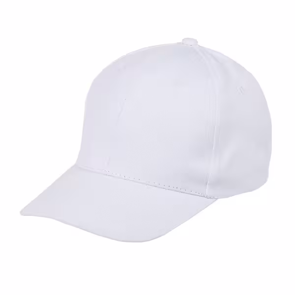 (5 peças) Boné de baseball Action - branco