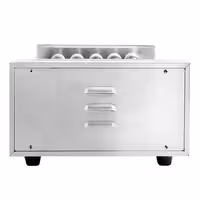 Commercial Hot Dog Roller Grill - 5 Rollers - Single Heating Zone