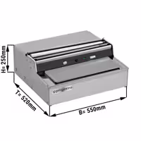 Fóliahegesztő készülék - 170 W - Hegesztősín: 400 mm