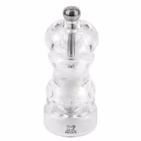 (6 pieces) PEUGEOT | NANCY - Salt Mill - Acrylic - Height: 120mm