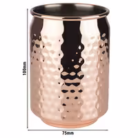 (6 adet) Karıştırma Kabı COOL - 350ml - Bakır - Istiflenebilir