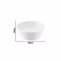 (6 adet) Yumurtalık - 4'lü Set - Melamin - Ø80mm - Beyaz