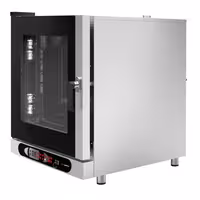 Commercial Electric Combi Oven - Digital Controls - 6x GN 1/1 or 6x EN 600x400 - incl. Automatic washing system, Wi‑Fi & USB, Humidity control