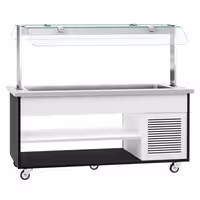 Carrinho de buffet frio DANZIG - 1900mm - para 5x GN 1/1