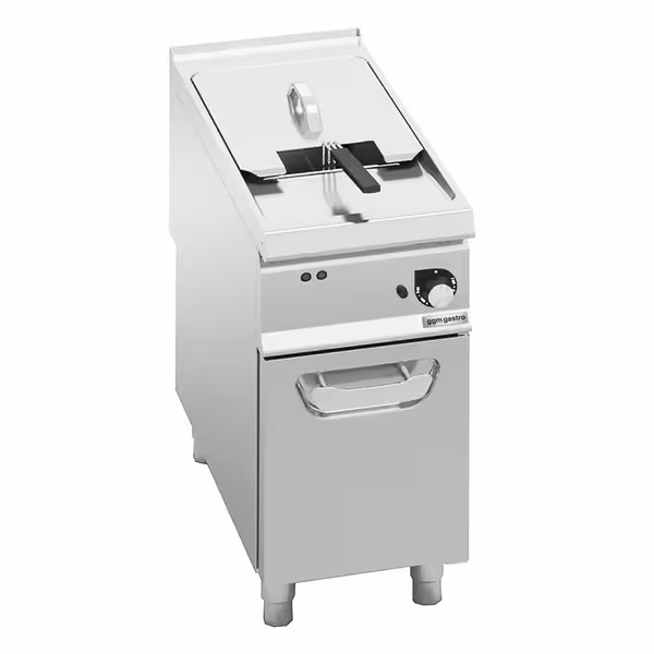Elektromos olajsütő - álló - 22 liter - 22,0 kW - manuális vezérlés