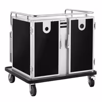 Kolica za catering – grijana i hladna – 2 x 208 litara – za 16 x GN 1/1