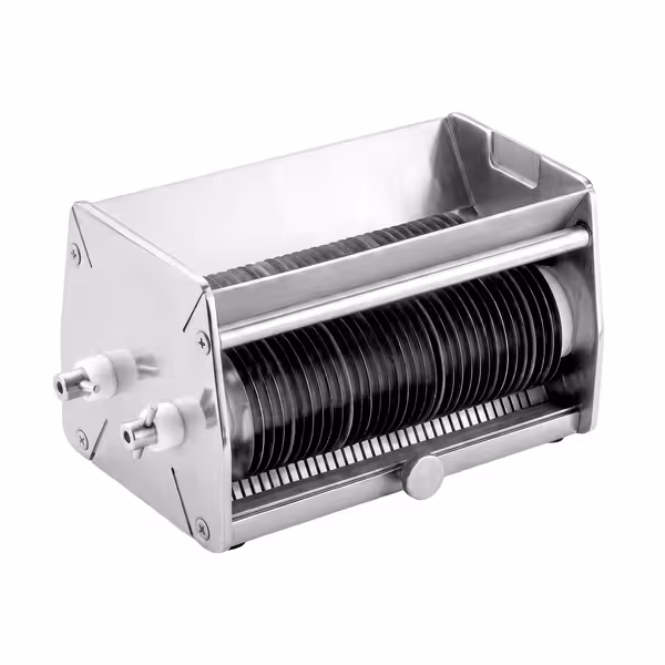 Ploče za stroj za tartlete FKA100E - glatko - 240x130 mm - Razmak žica: 4 mm - kompatibilno s FKA100E, FKA100E#2 & FKA100E#3 - od nehrđajućeg čelika; za profesionalnu upotrebu