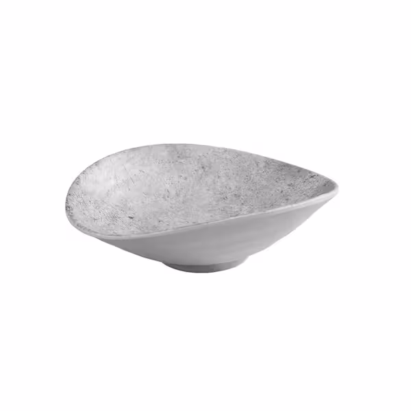 (6 adet) Kase - ELEMENT - Melamin - 0,18L - köşeli - 175x155mm - Derinlik:55mm - Gri