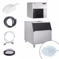 Aparat za ledene pahuljice - 550 kg/24 h - uklj. spremnik za led