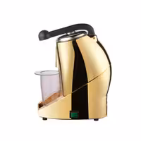 Commercial Electric Citrus Juicer - 570W - 10.28kg - with press arm, dishwasher-safe parts, heat protection - Gold (Single)