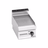 Elektrická grilovací deska - 4,8 kW - Drážkovaná