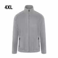 KARLOWSKY | Workwear Men's Fleece Jacket ECO – Platinum Grey – Size 4XL