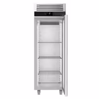 Szafa chłodnicza PREMIUM – stal nierdzewna – 700 L – z 1 drzwiami szklanymi