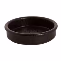 (24 pcs) MOON - Tapas Oven Dish - Ø120mm - Black