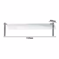 Glass Canopy KOPENHAGEN - 1120mm